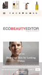 Mobile Screenshot of ecobeautyeditor.com